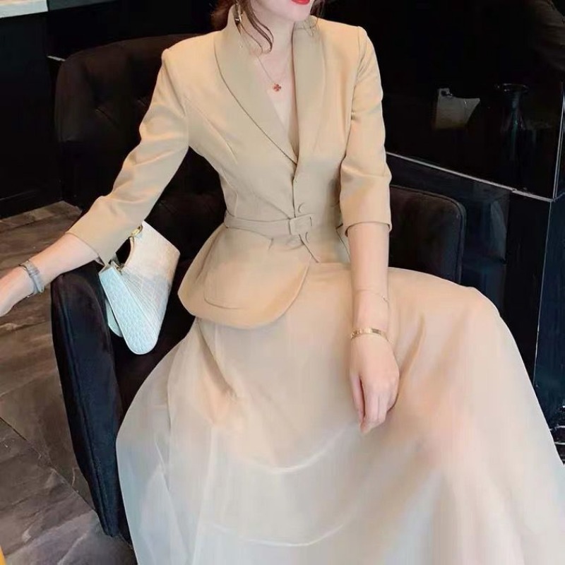 Blazer Set Women Formal - New High Quality Autumn Korean Fashion
