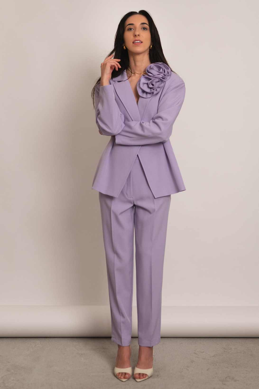 Vibrant Peplum Women Suit Set  - đánh giá và giá Women Formal Wear For Conference