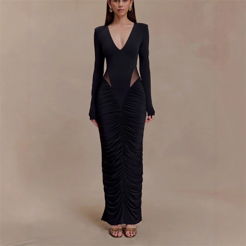 Burgundy Black Women Prom Dres - đánh giá và giá Women Formal Wear Black