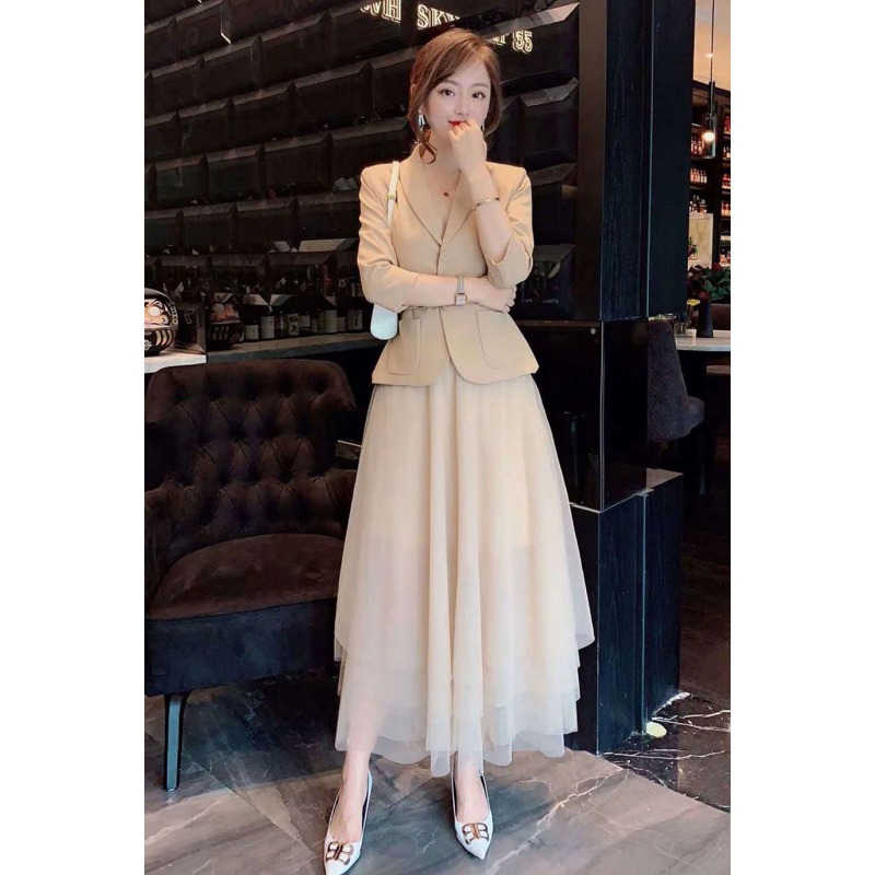New High Quality Autumn Korean - đánh giá và giá Blazer Set Women Formal