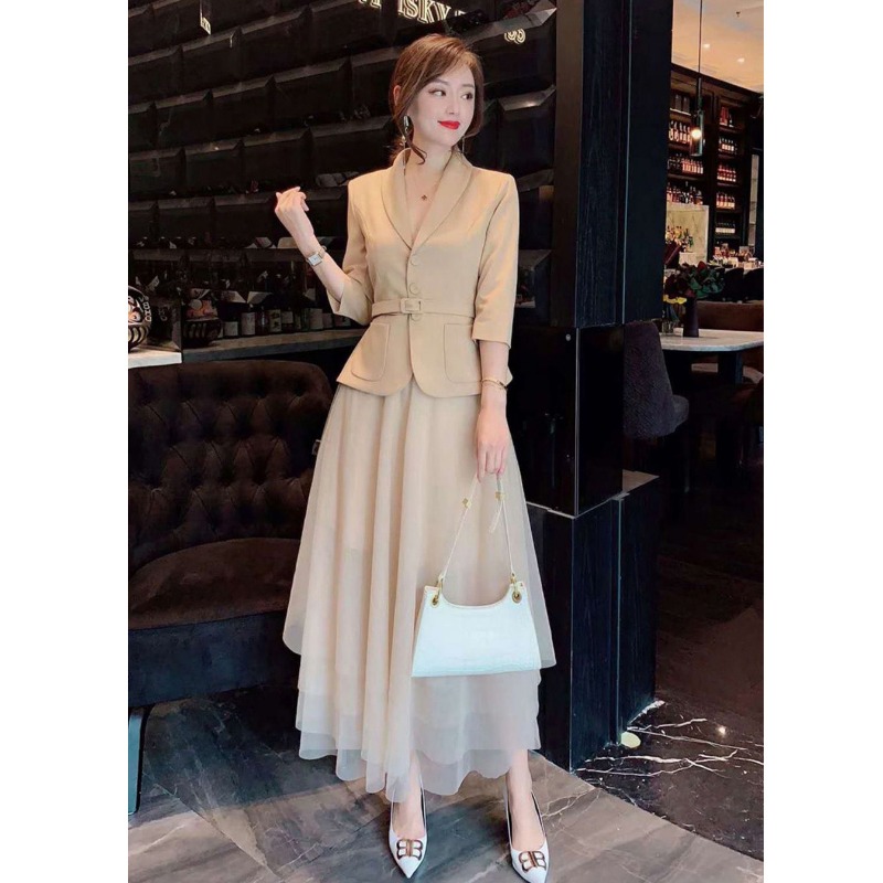New High Quality Autumn Korean - đánh giá và giá Blazer Set Women Formal