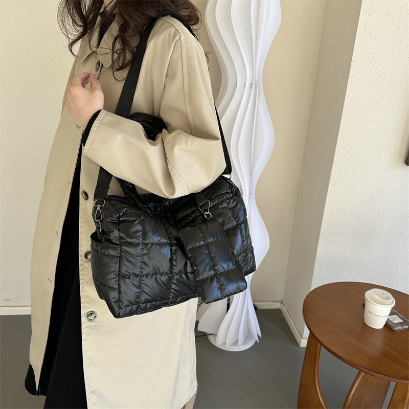 2pcs Luxury Space Bag Padded C - đánh giá và giá Shoulder Bag Structured