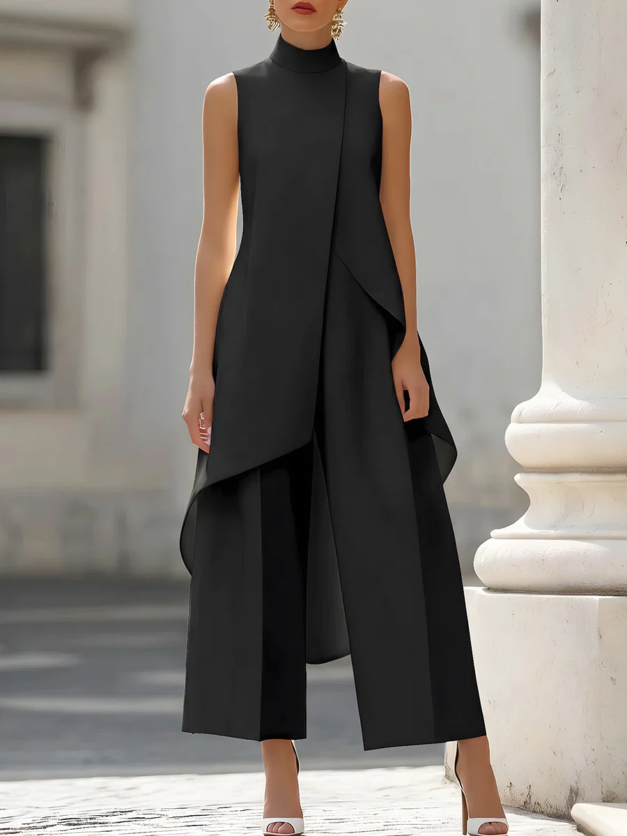 Sleeveless High Neck Asymmetri - đánh giá và giá Women'S Formal Wear Wedding