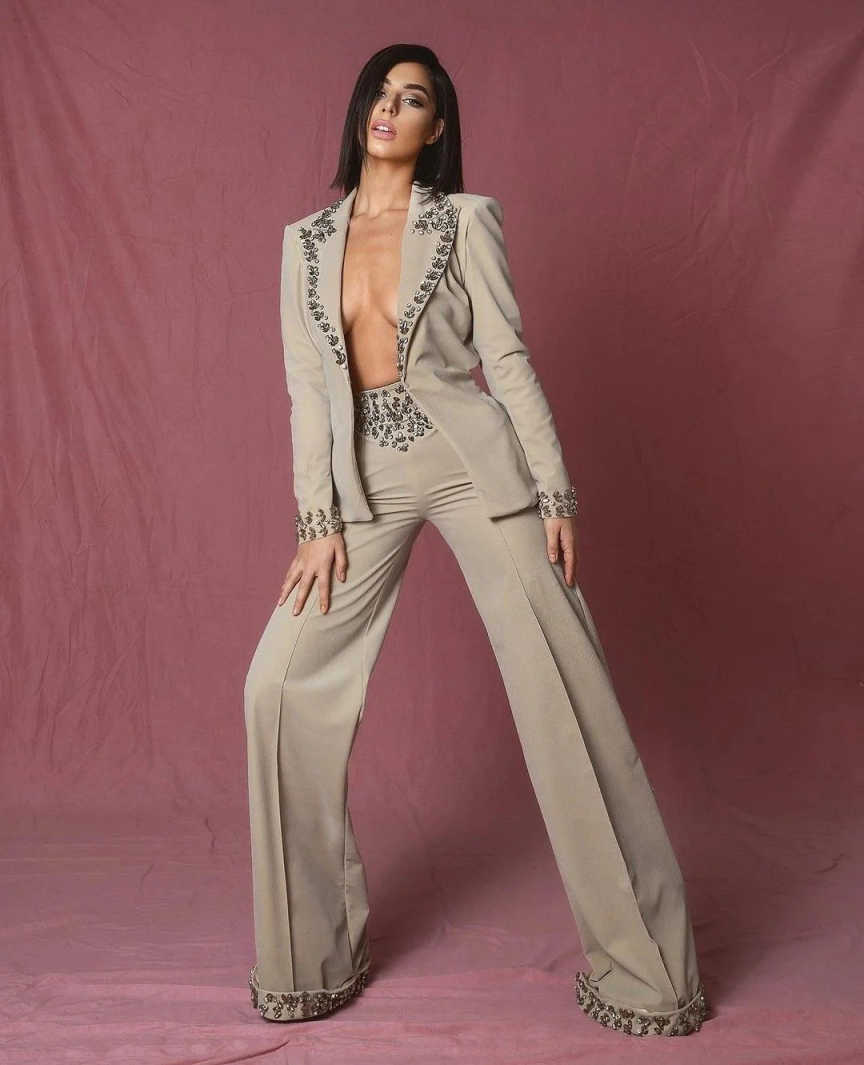 Amazing Rhinestones Women Suit - đánh giá và giá Women'S Formal Wear Wedding