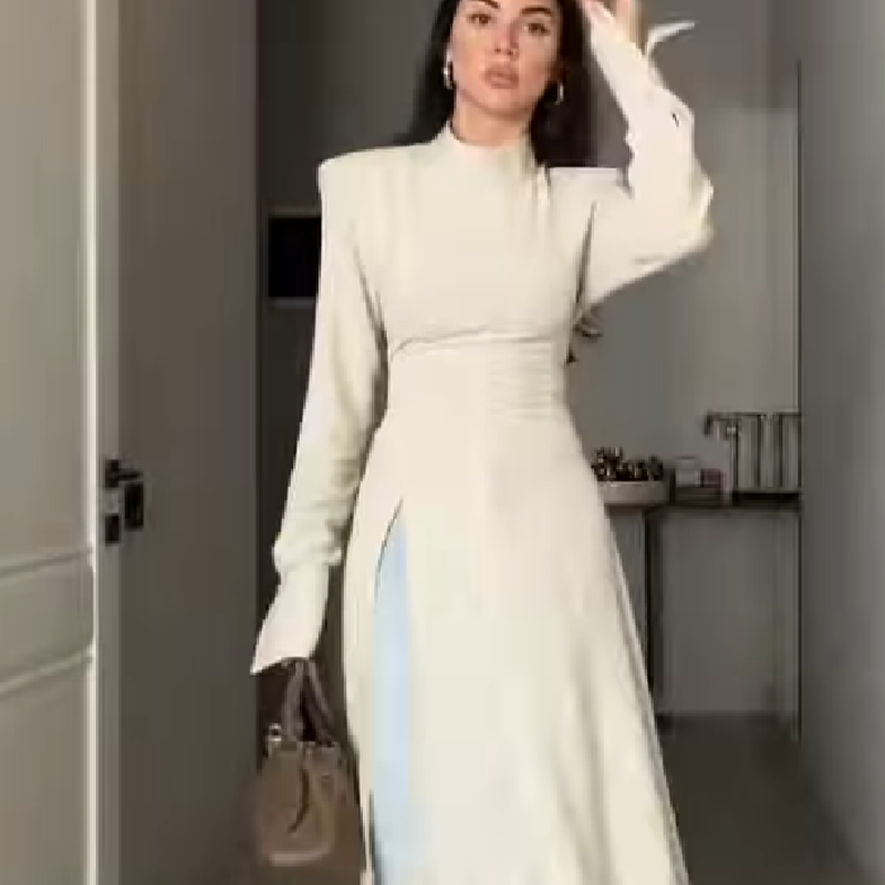 Women's Elegant High Neck Long - đánh giá và giá Women Formal Wear Outfits