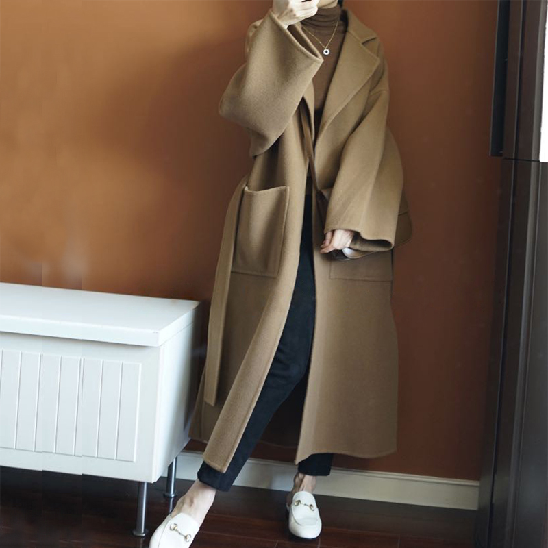 Elegant Women's Long Coat 100% - đánh giá và giá Women Formal Wear Winter