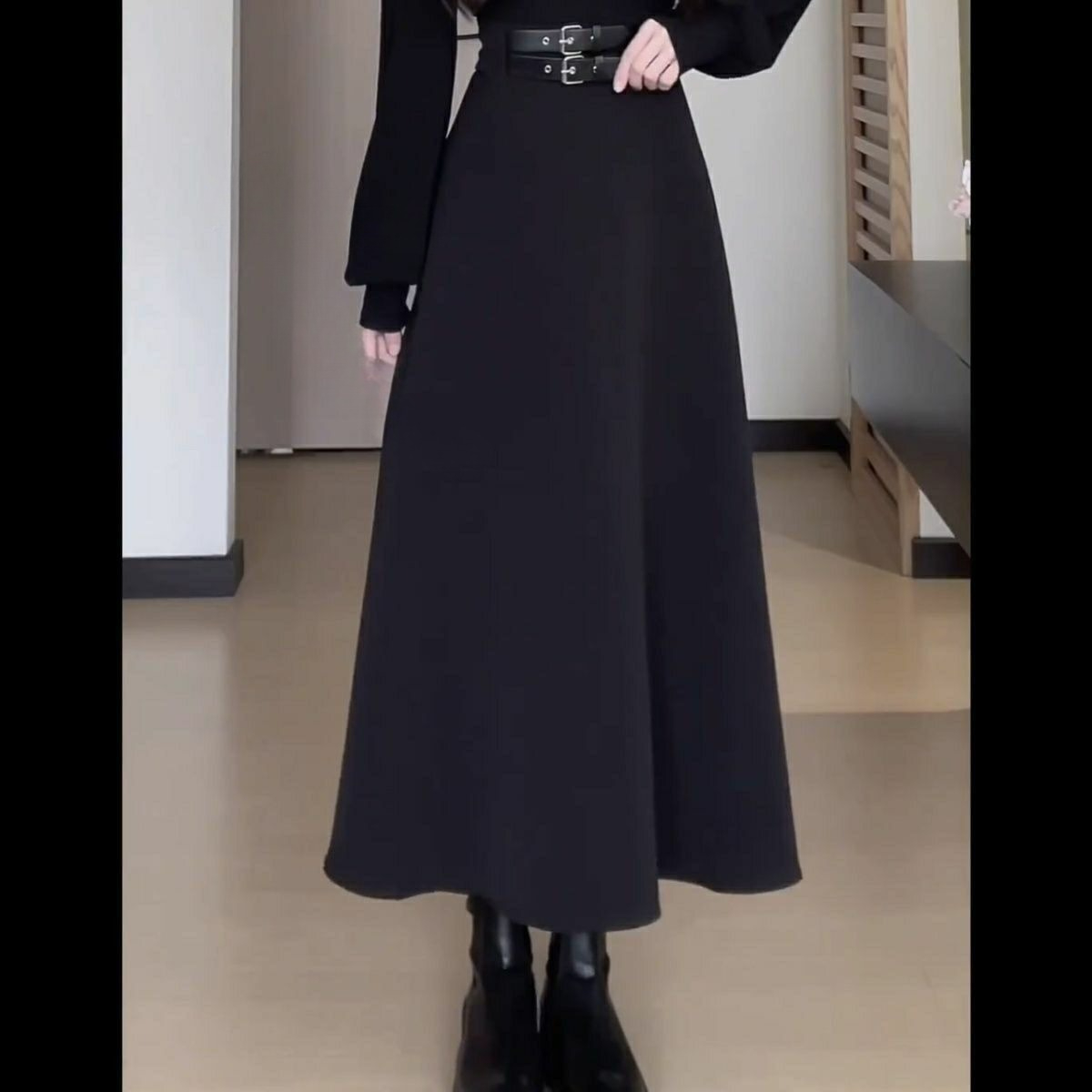 Black inner-layer dress for wo - đánh giá và giá Women Formal Wear Winter