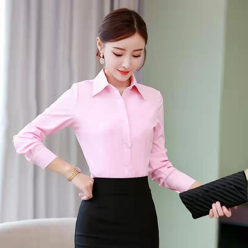 Korean Slim Black White Blouse - đánh giá và giá Women Formal Wear Black