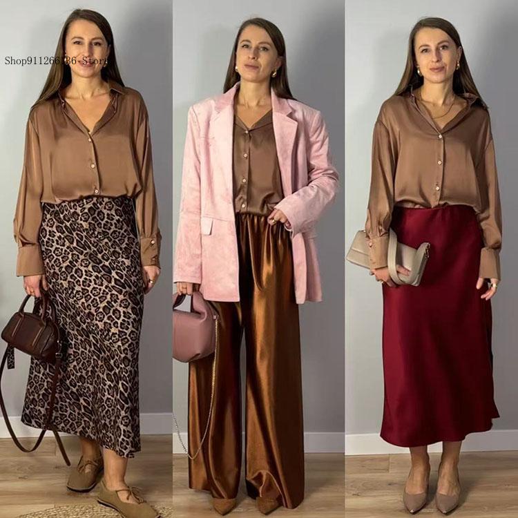 Female Button Silk for Women E - đánh giá và giá Women Formal Wear Winter