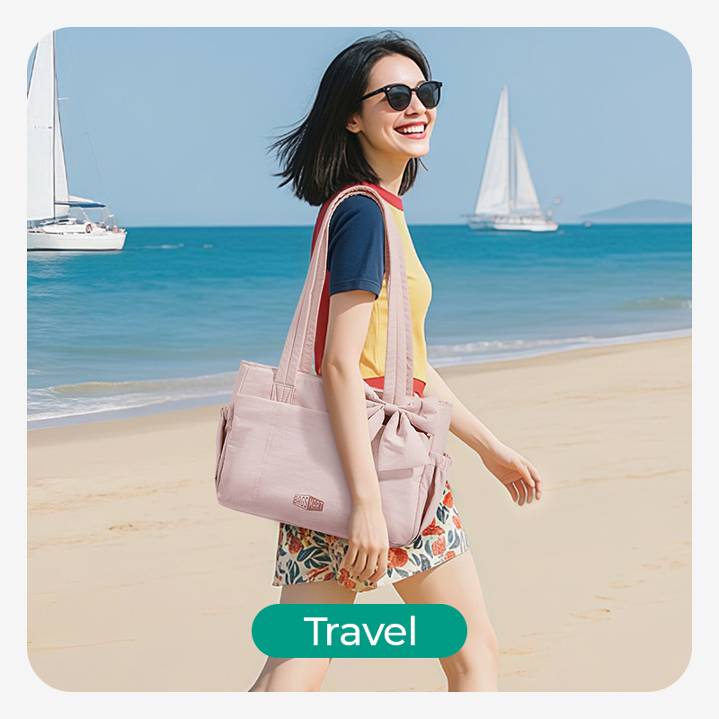 BAGSMART Tote Bag University P - đánh giá và giá Shoulder Bag Structured