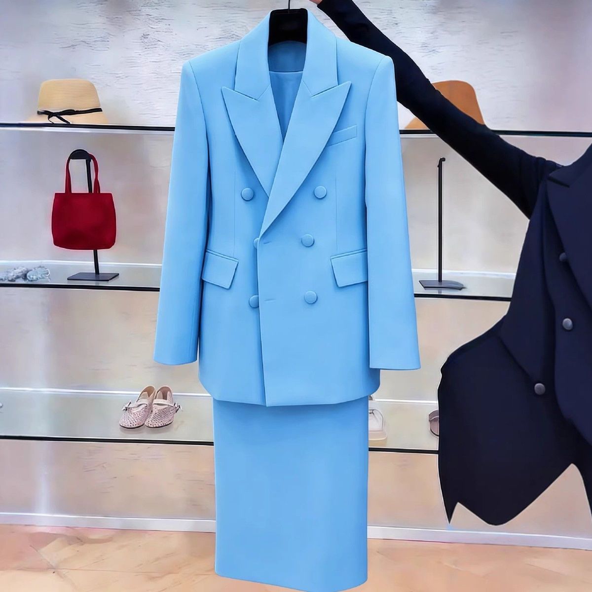 White Blazers Suits Set For Wo - đánh giá và giá Blazer Set Women Formal