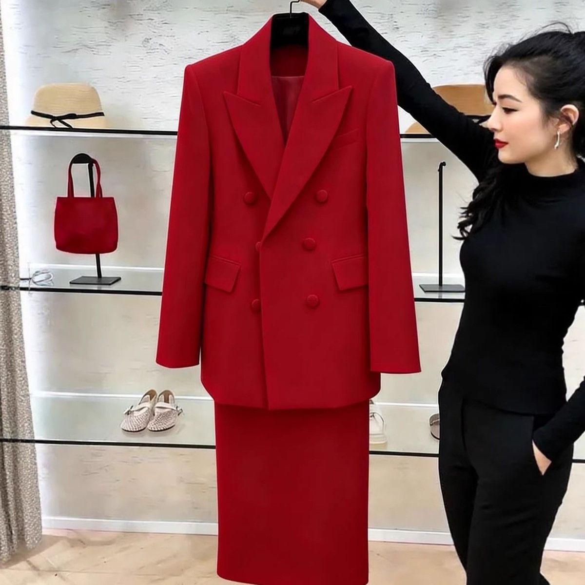 White Blazers Suits Set For Wo - đánh giá và giá Blazer Set Women Formal