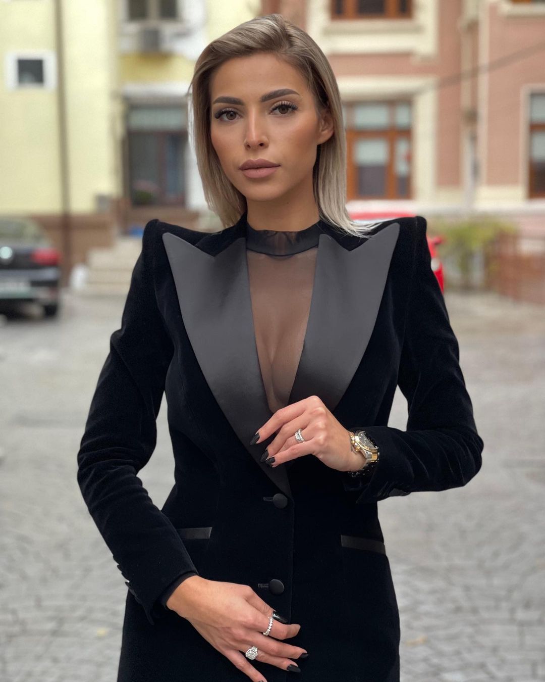 Thời Trang Nữ Quần Phù Hợp Với - đánh giá và giá Women Formal Wear Black